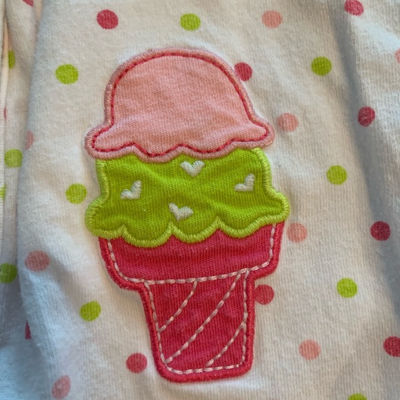 Child of Mine Ice Cream Infant Romper - Picture 2 of 4